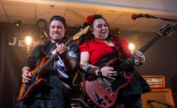 Danett Jenny with the band 2026