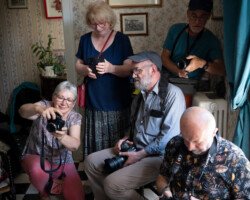 Les photographes en action