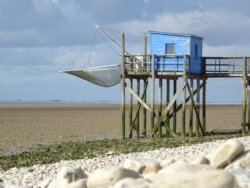 Charente-Maritime, Marsilly, carrelet