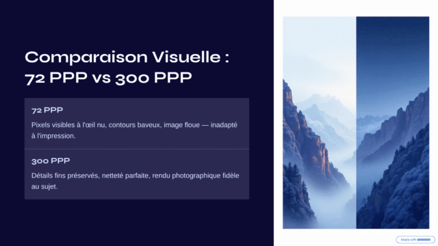 PPP et qualité d'impression