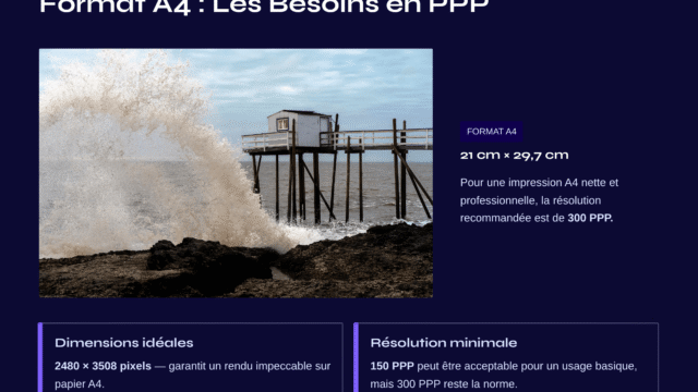 PPP et qualité d'impression